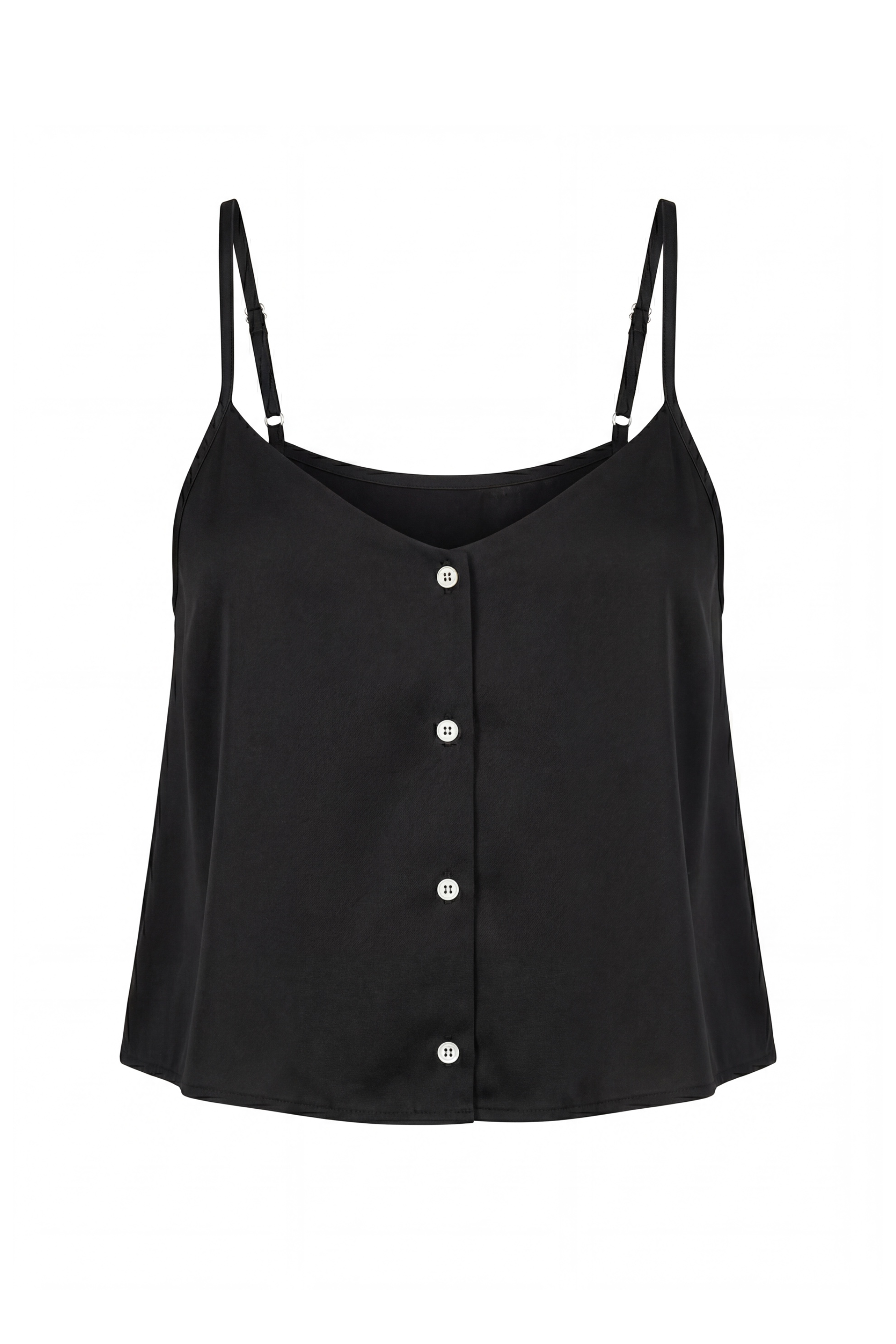 Eclipse Silk Top Black