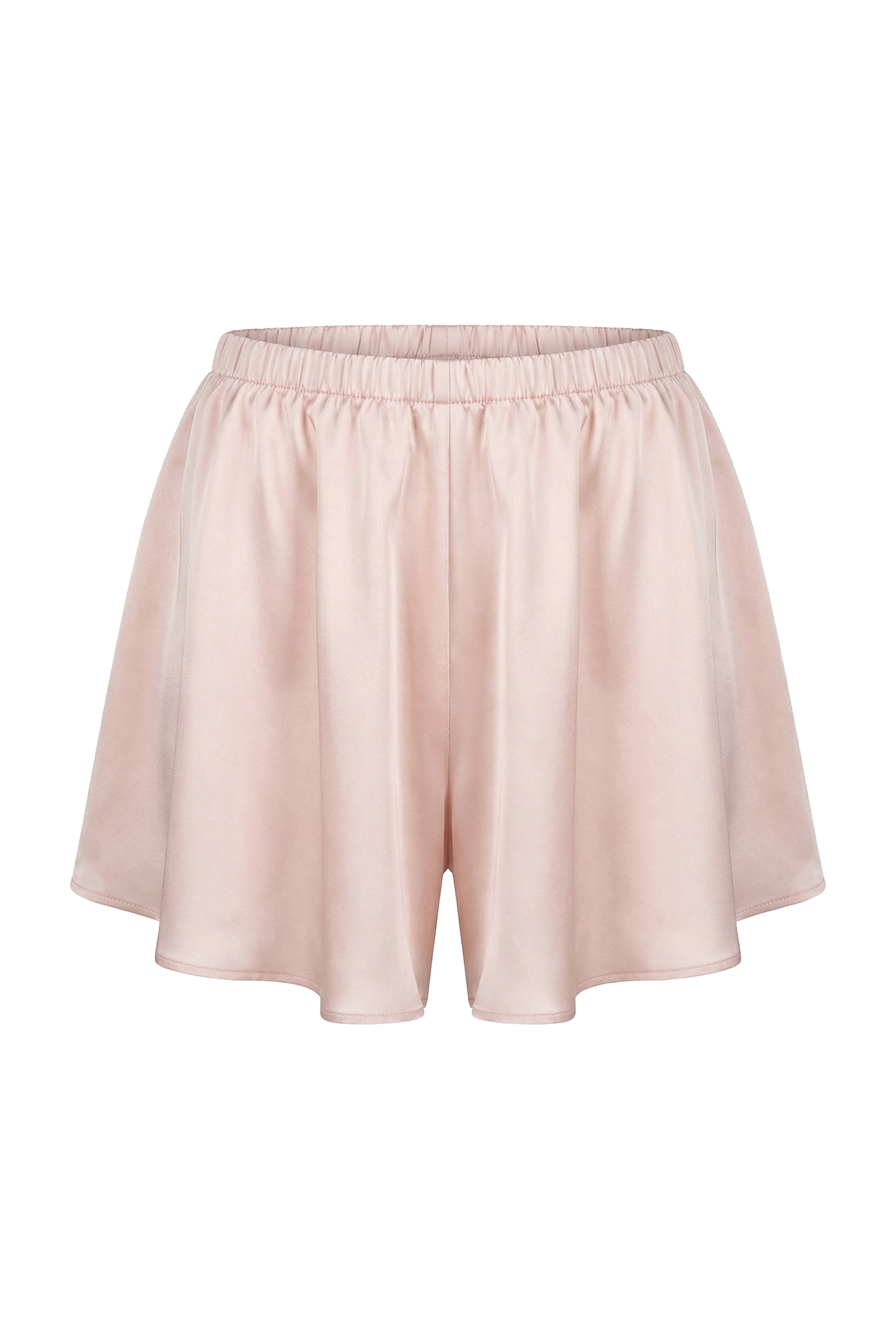 Selene Silk Shorts Blush