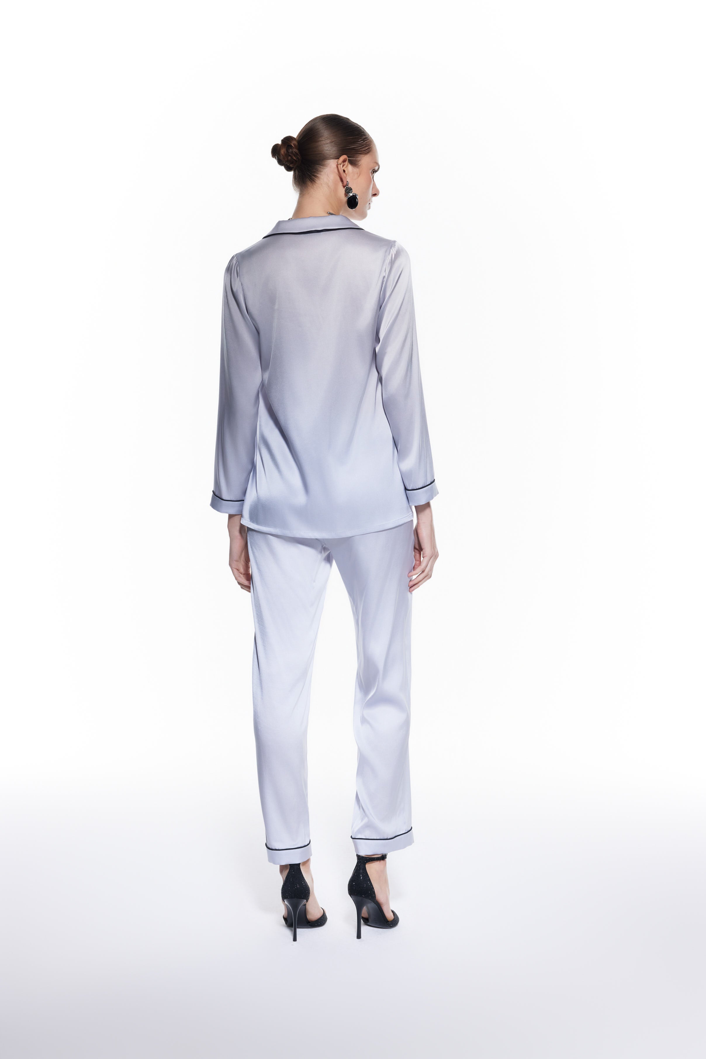 Carmen Silk Set Baby Blue