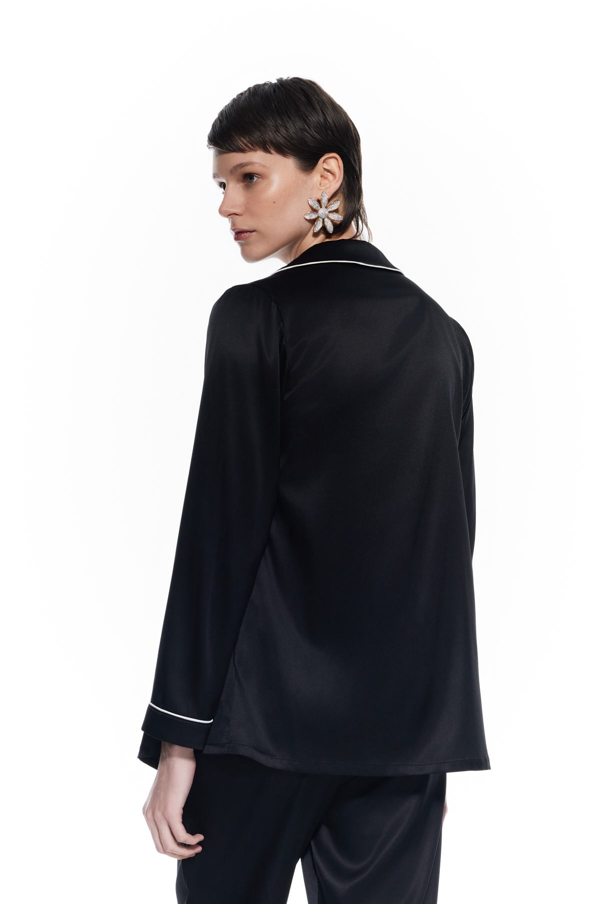 Carmen Silk Set Black