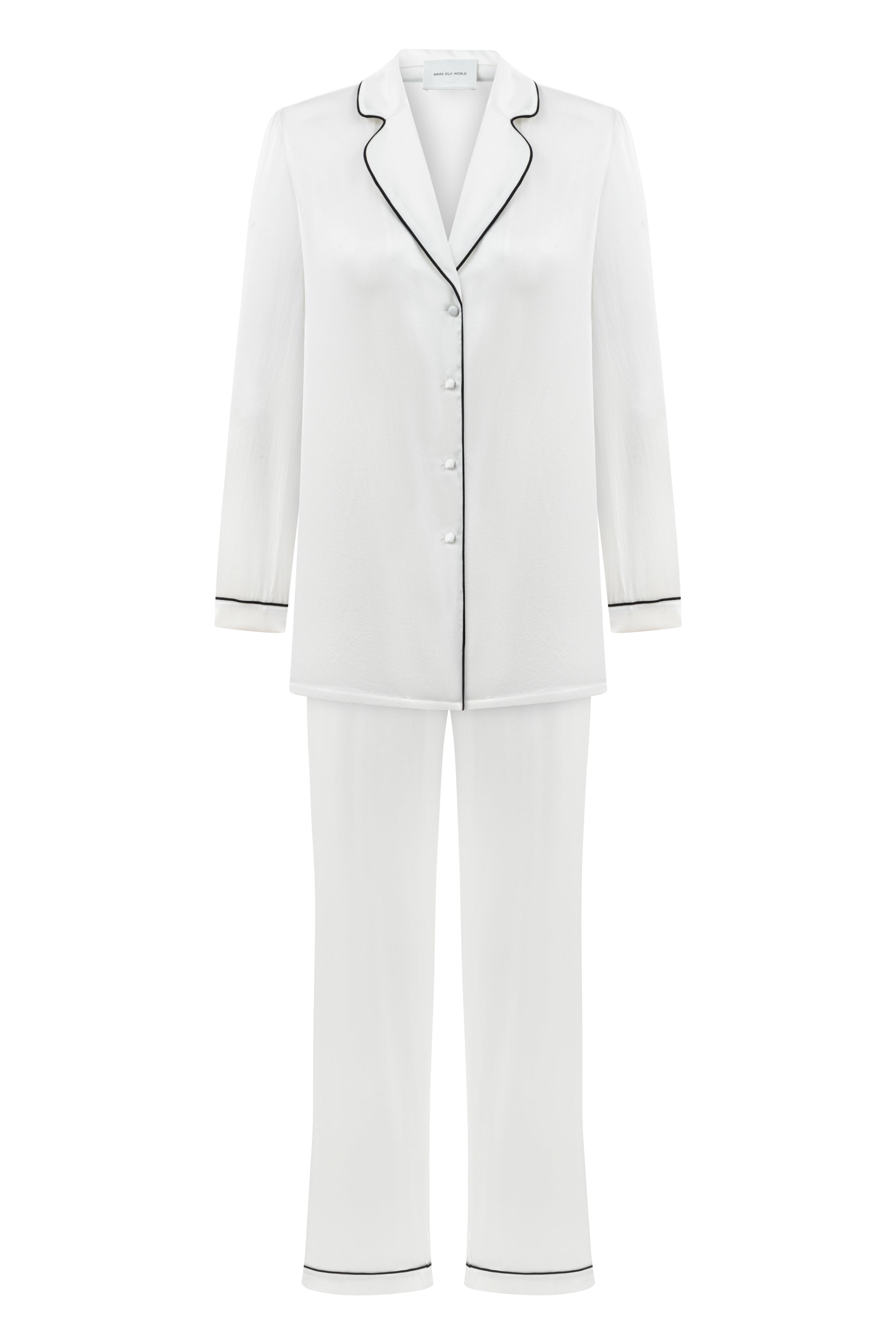 Carmen Silk Set White