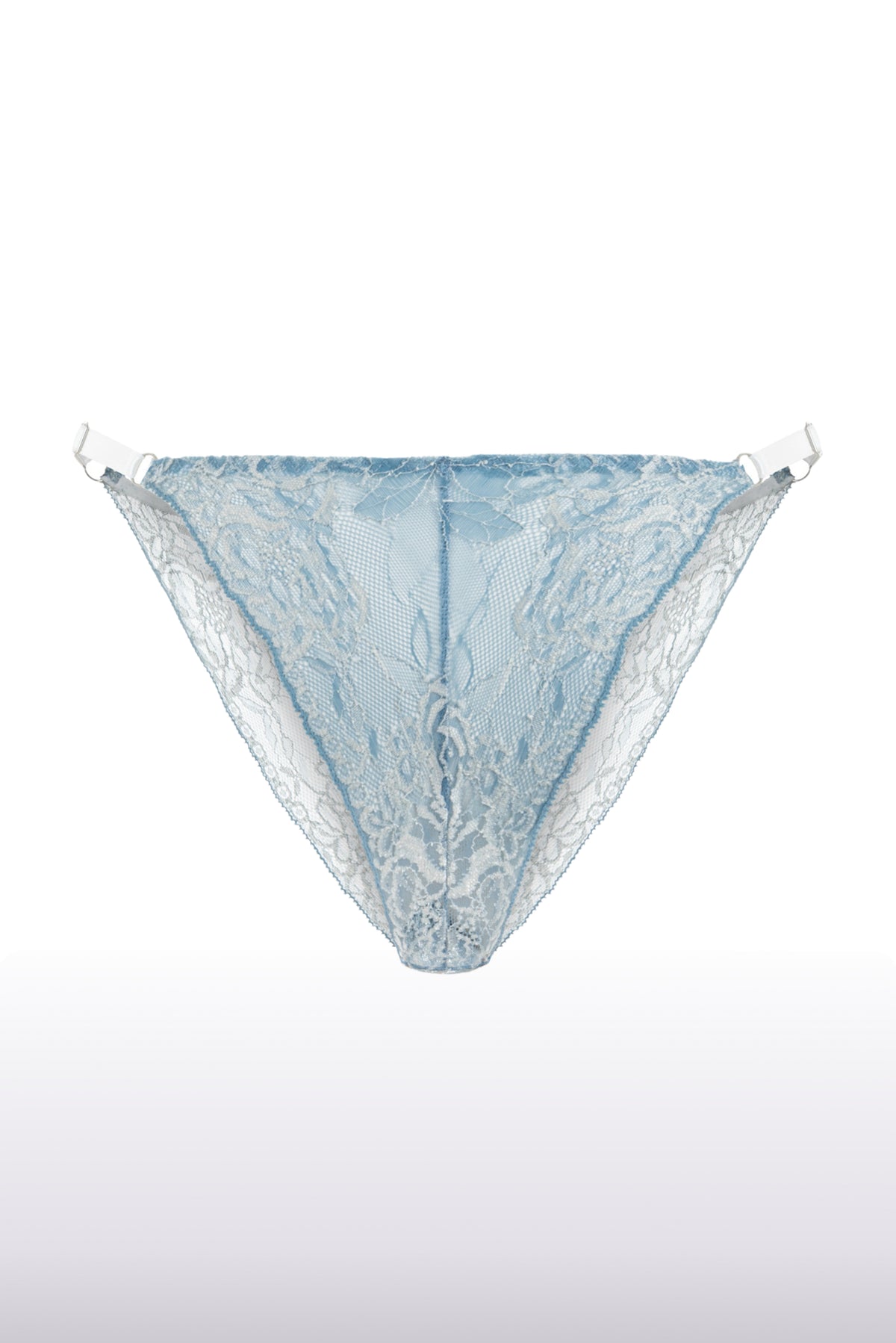 Sky Light Blue French Lace Pantie