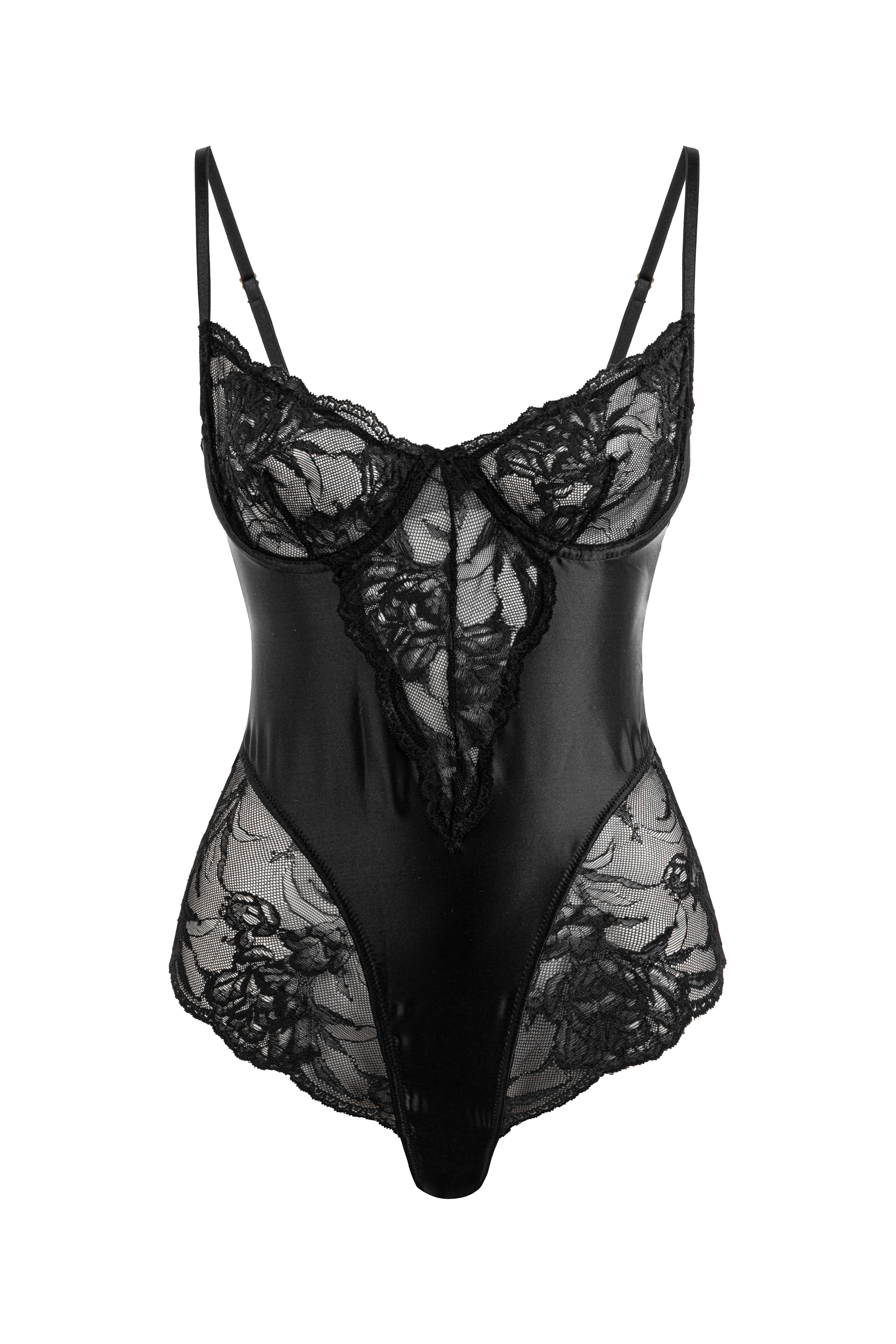 Eclipse Lace Bodysuit Black