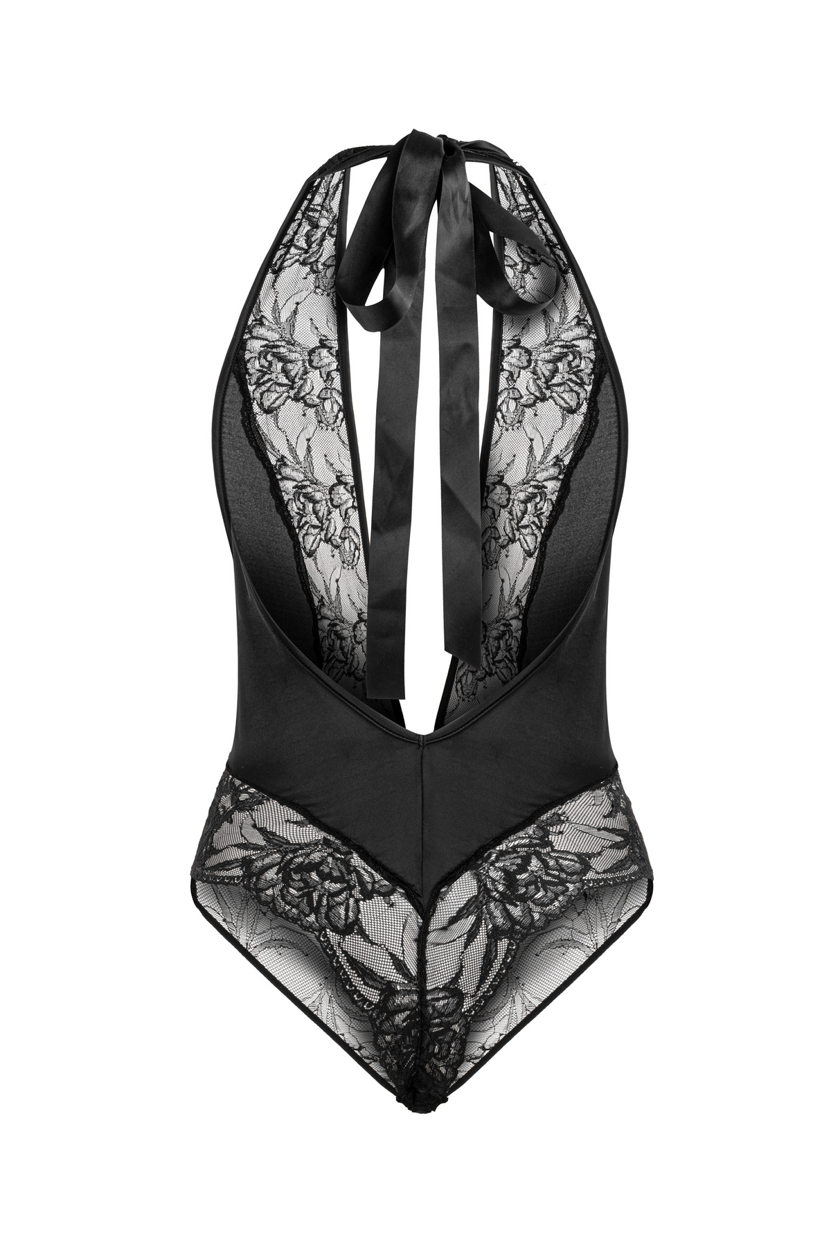 Noir Lace Bodysuit Black