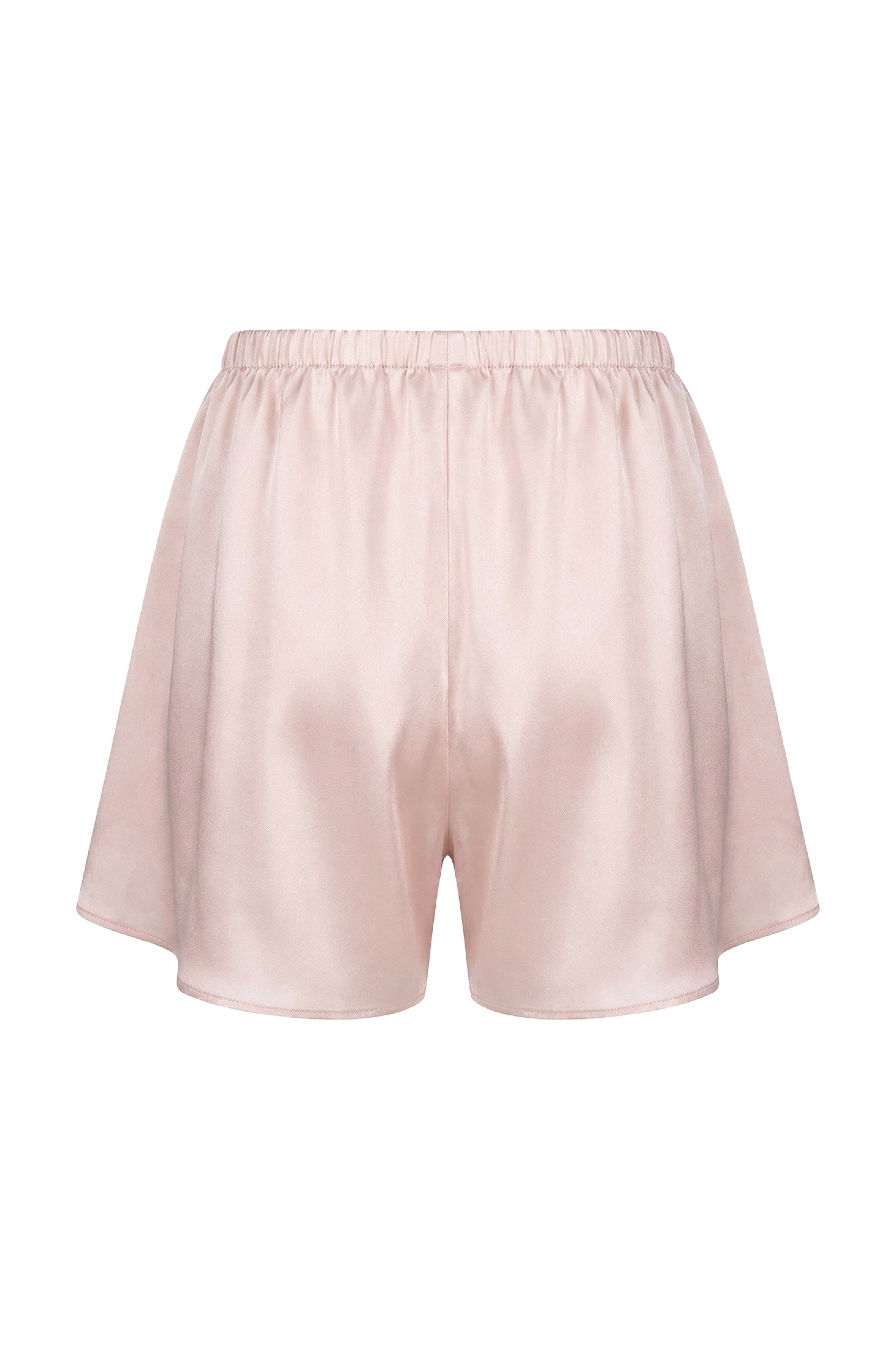 Selene Silk Shorts Blush