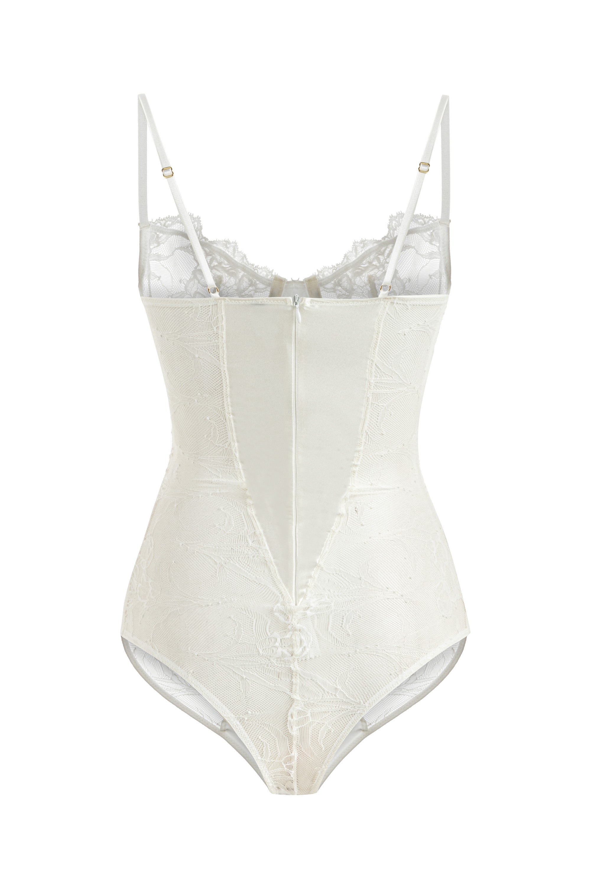 Calista Luxury Lace Bodysuit Black
