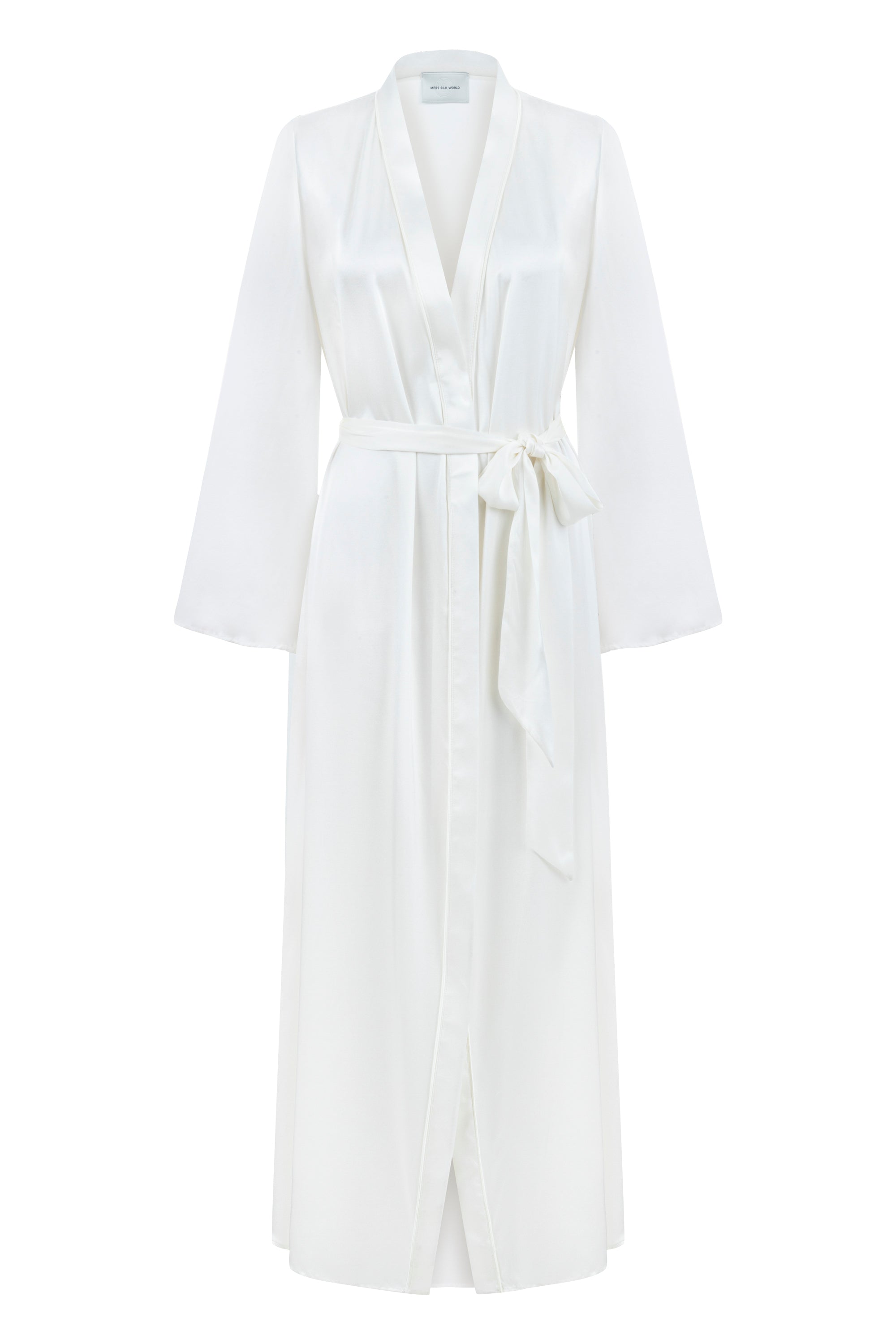Dian Silk Robe White