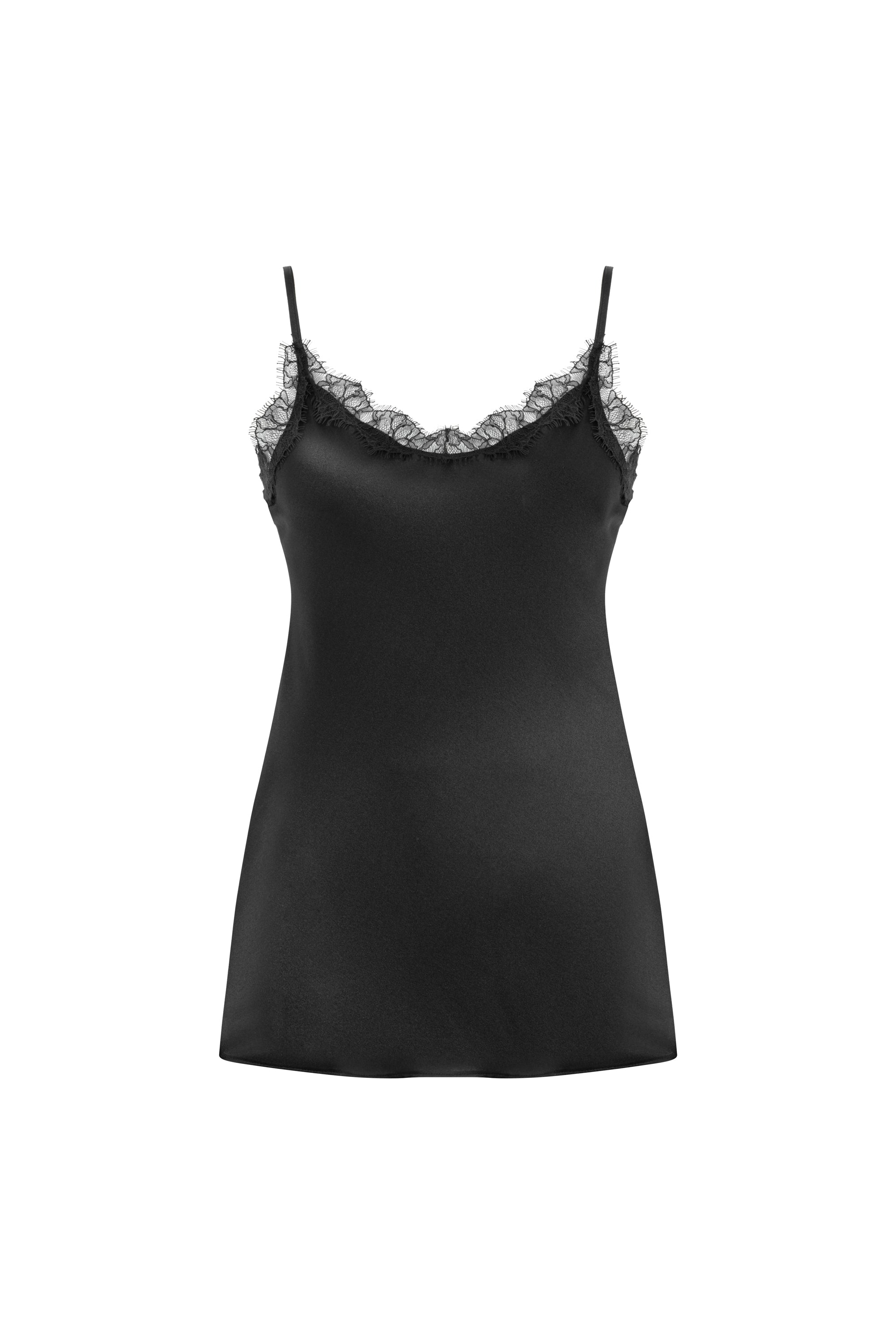 Egeria Silk Top Black