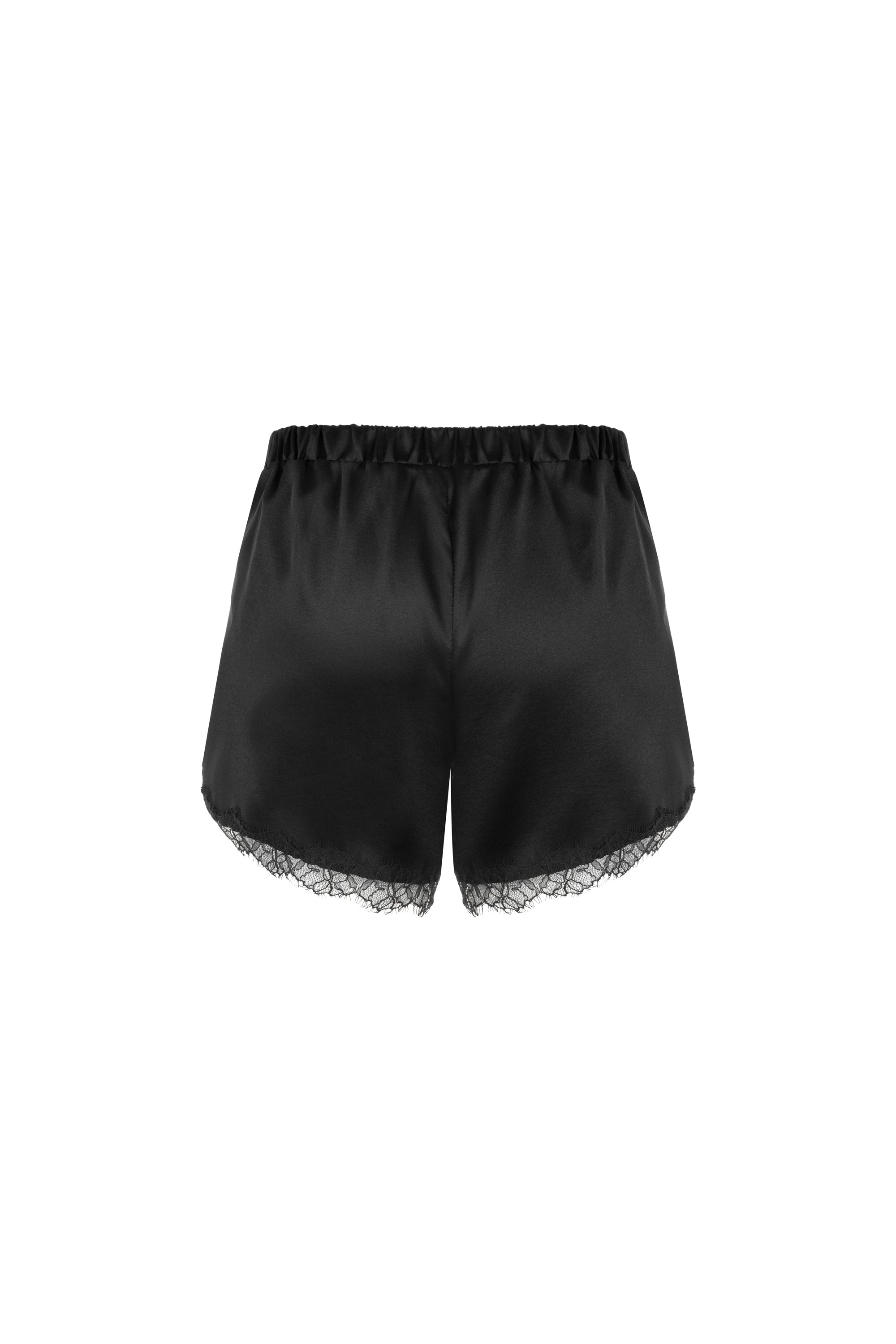 Egeria Silk Short Black