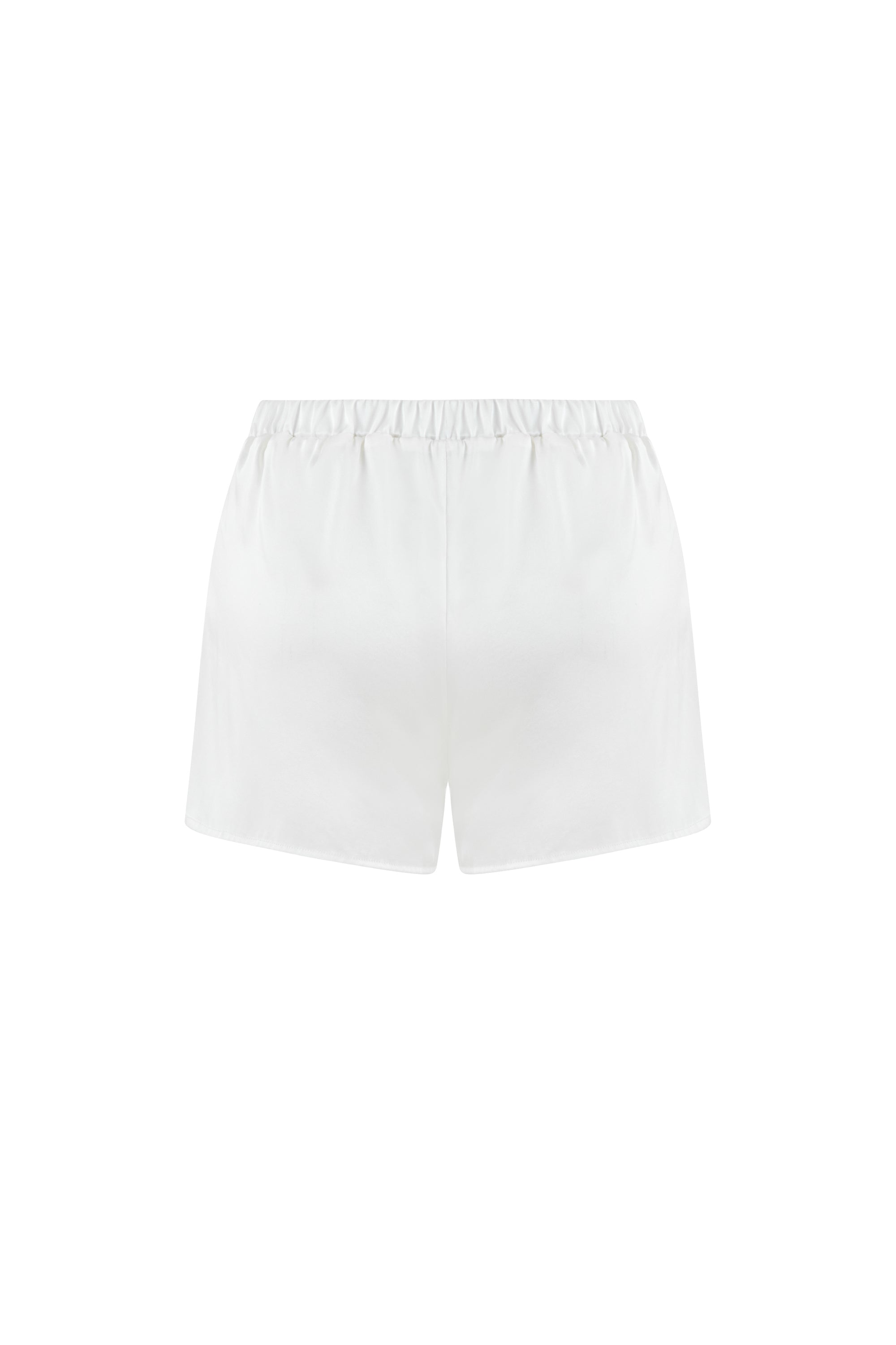 Luna Silk Short White
