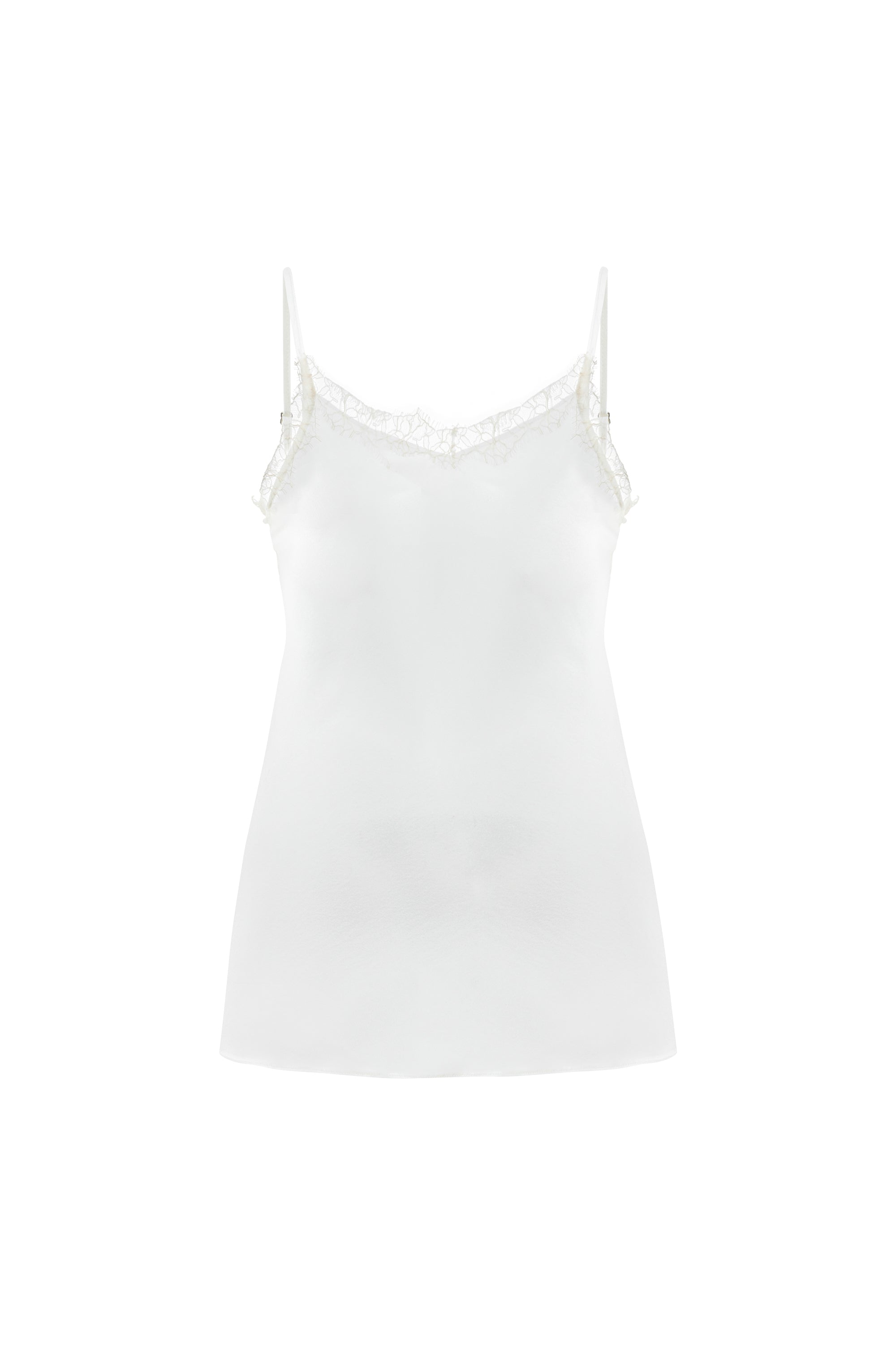 Egeria Silk Top White